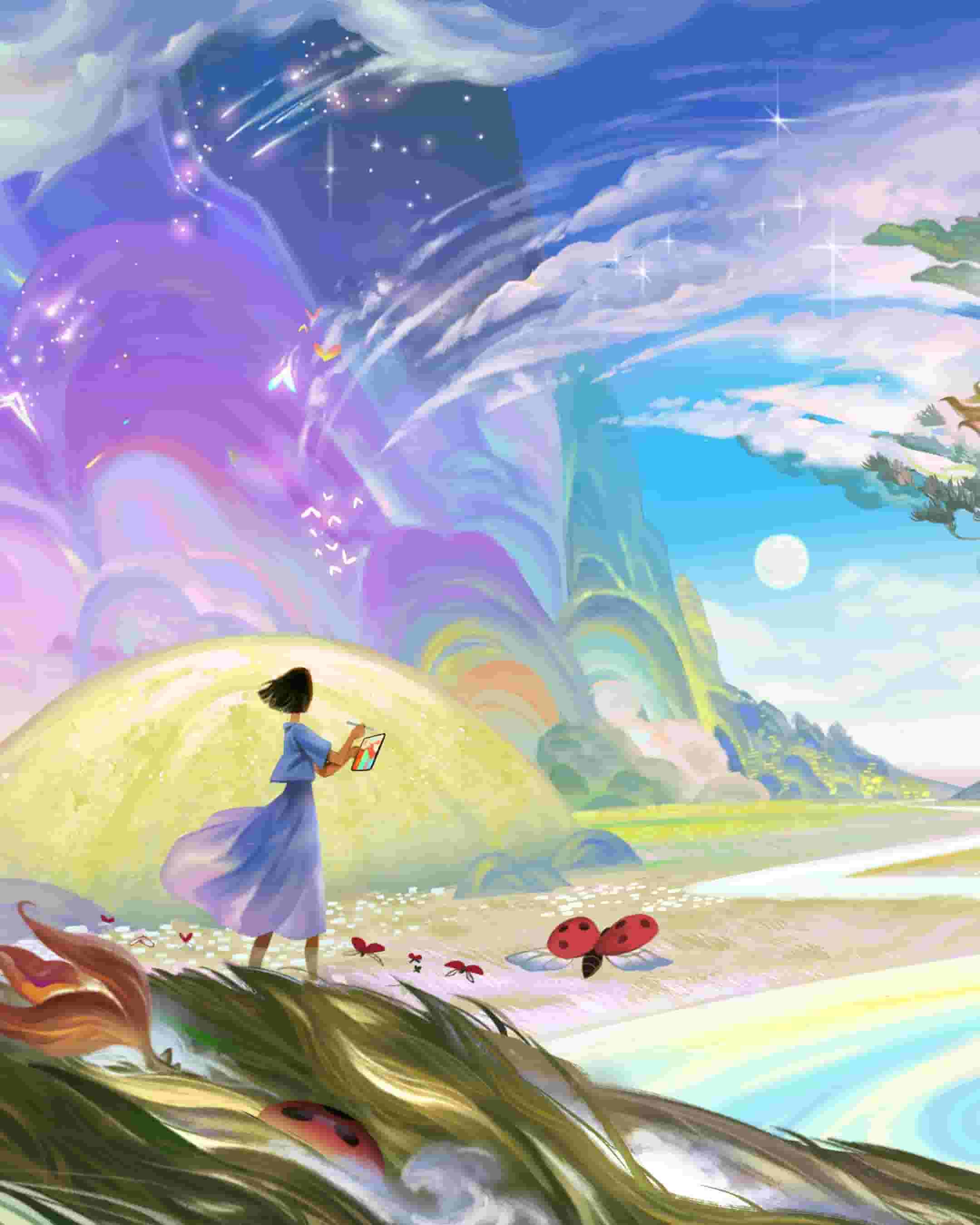 2024 年华为天生会画数字创作大赛（GoPaint Worldwide Creating Activity 2024）开赛 KV