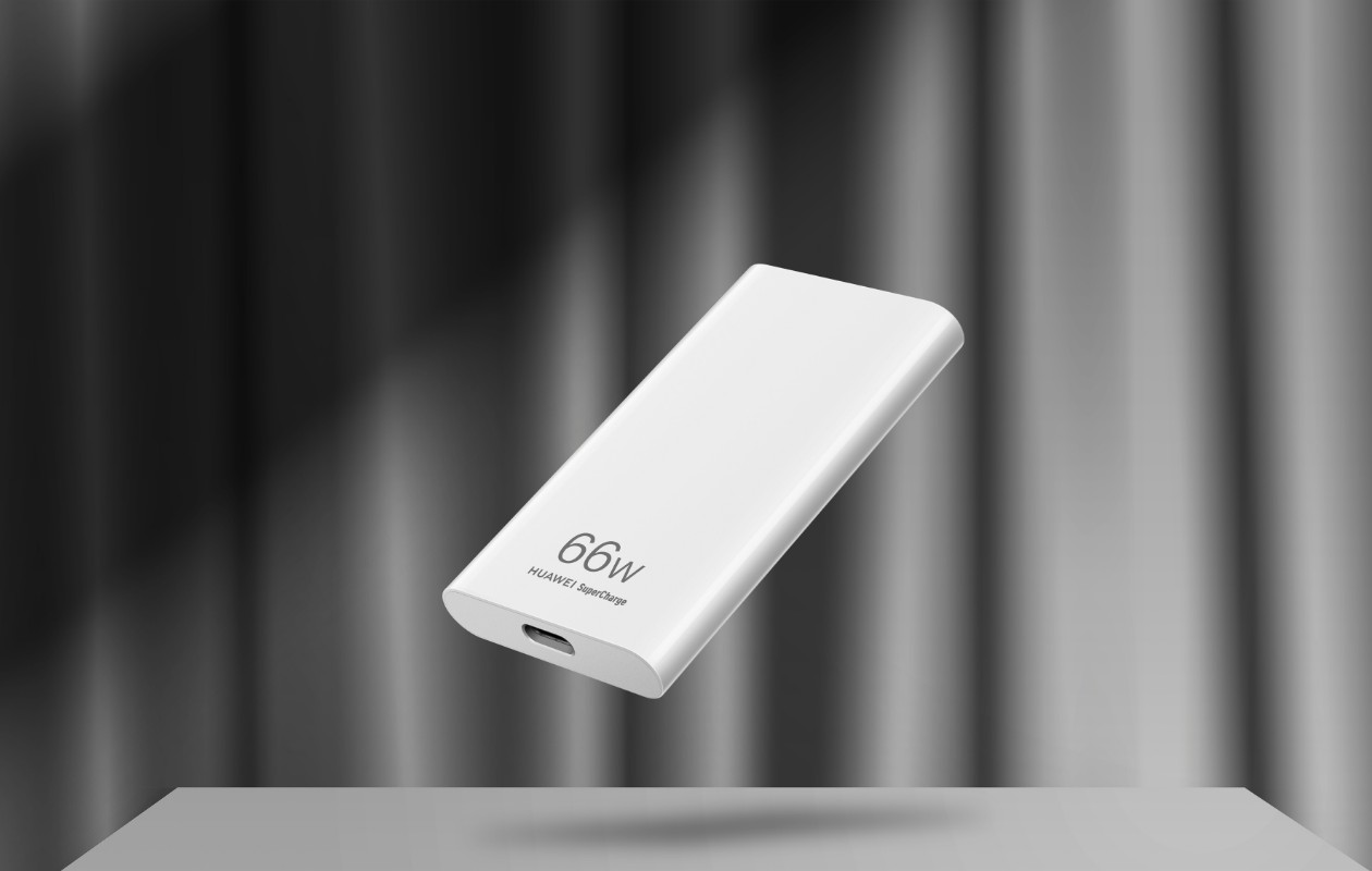 华为卡片全能充电器（SuperCharge Max 66W）白色