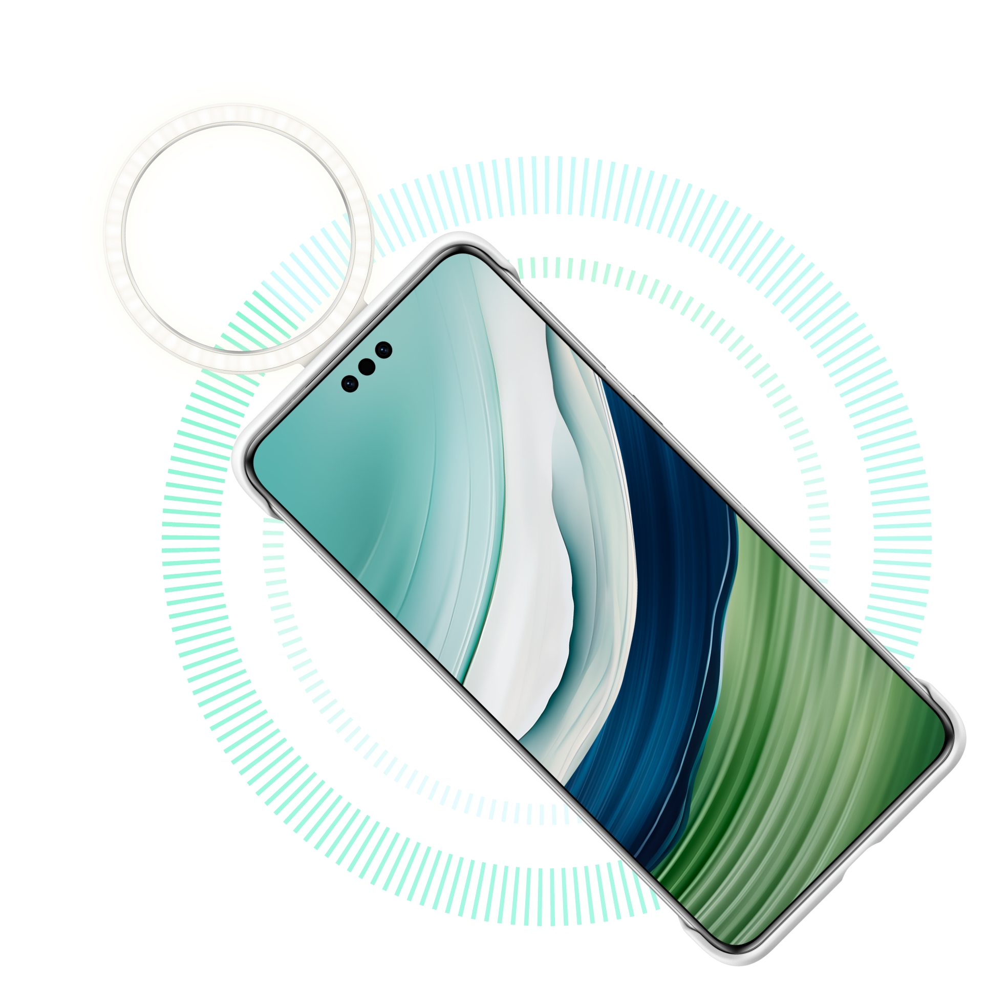 HUAWEI Mate 60 Pro 环闪保护壳无线供电