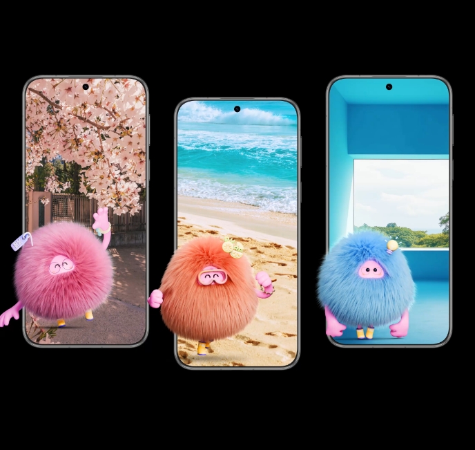 HUAWEI Pura 80 Pro+ 舞林萌主换装视频,展示多彩互动主题和舞林萌主