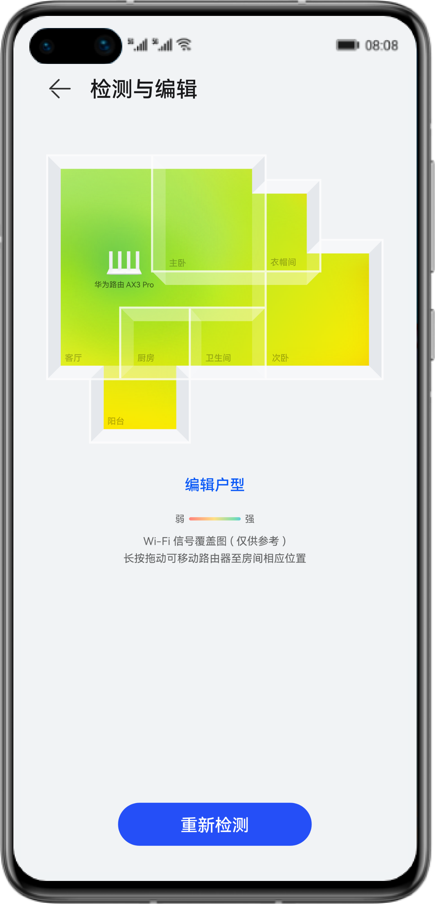 华为路由 AX3 Pro 故障可视化