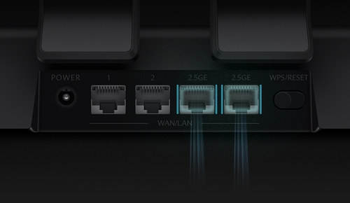 华为路由 BE3 Pro 500 兆疾速网口