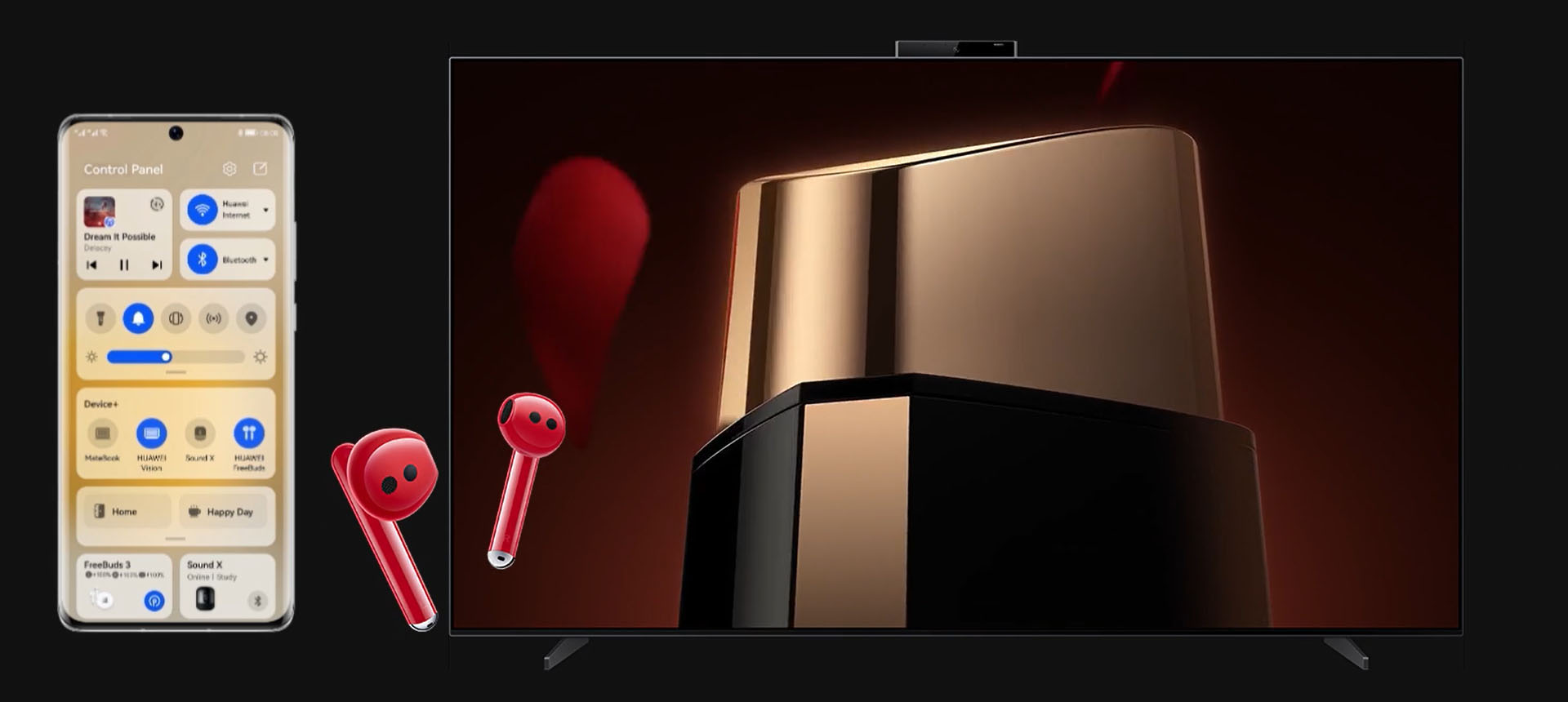 HUAWEI Freebuds Lipstick Smart Collaboration with Device+