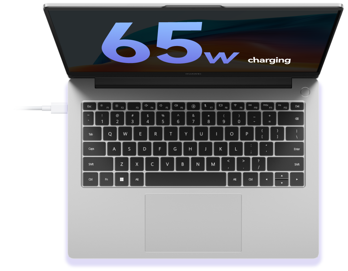 HUAWEI MateBook D 14 2023 13th Gen Core Battery And Charging