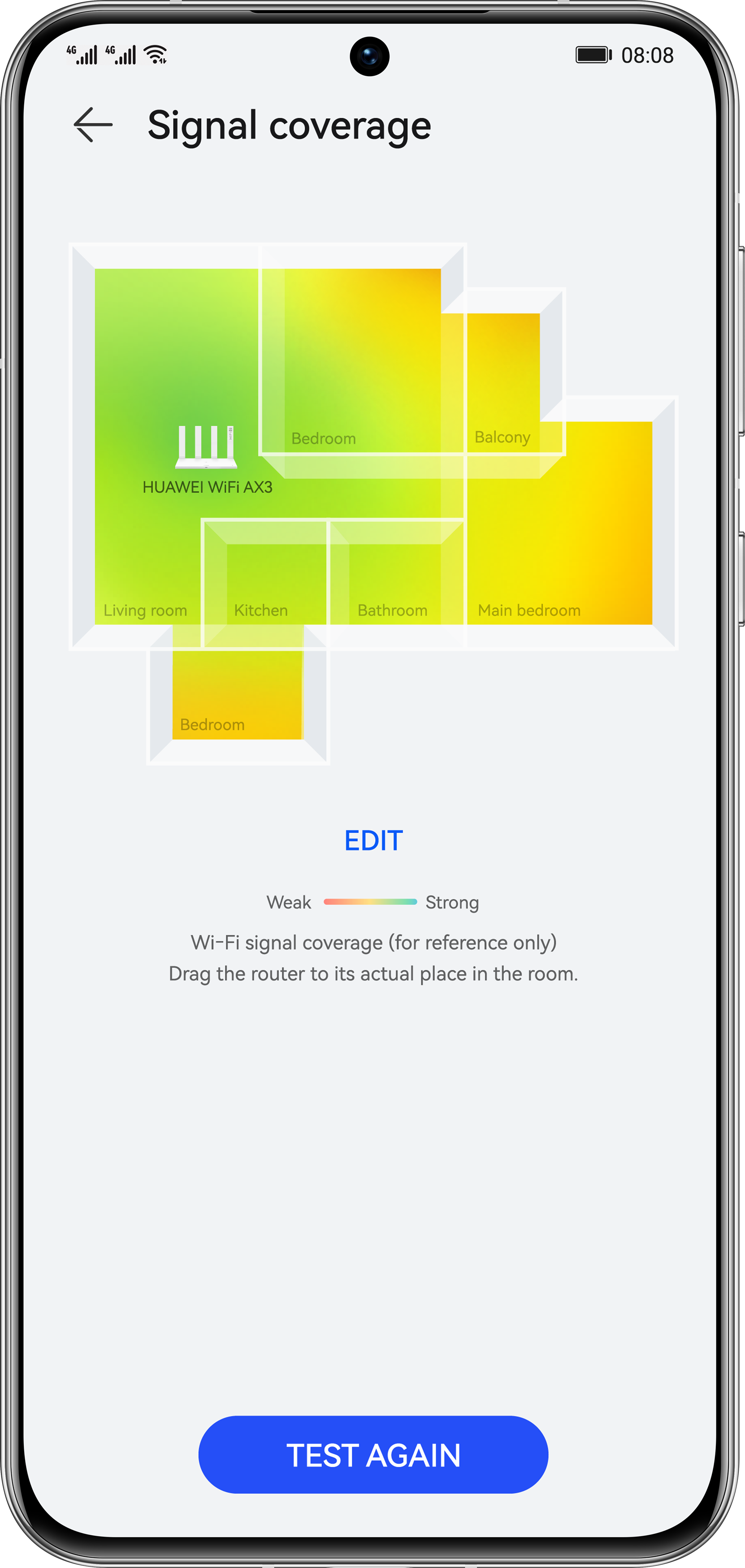 HUAWEI WiFi AX3 smart diagnostics