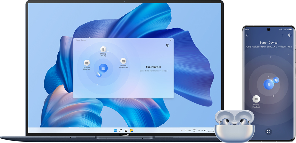 HUAWEI Smart Office dual-device connection