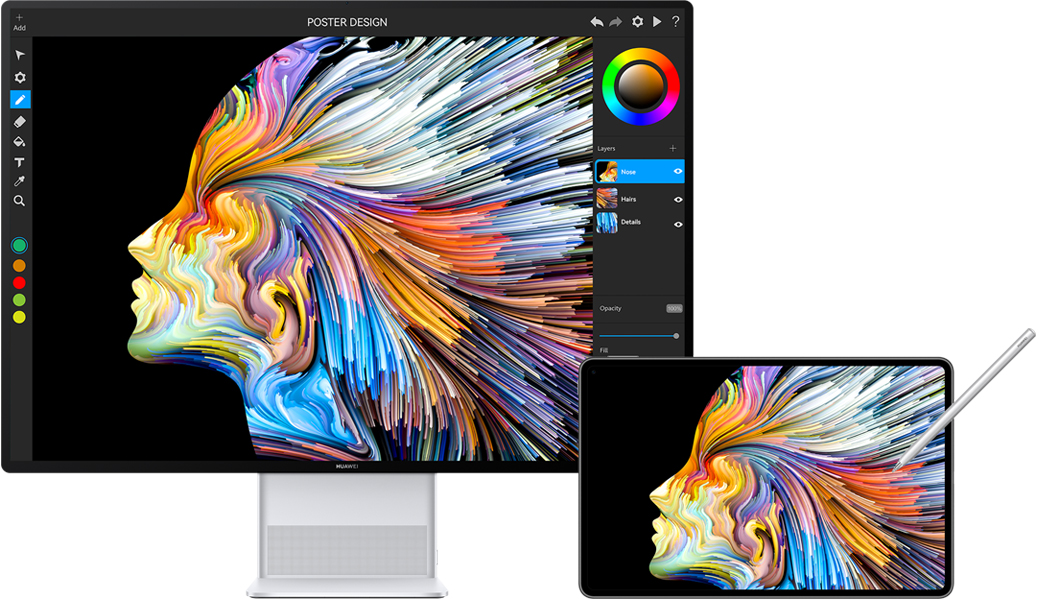 HUAWEI Smart Office multi-screen collaboration