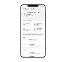 EMUI 13 Operating System Security Centre