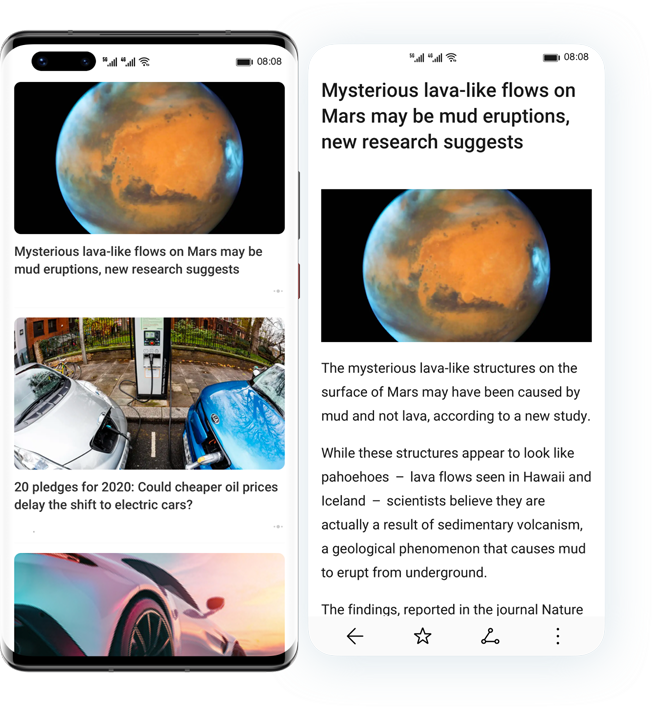 Huawei Browser-Adapts to your whims