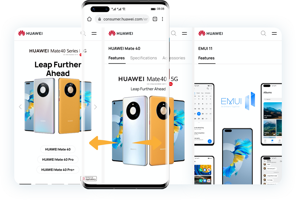 Huawei Browser-page turner