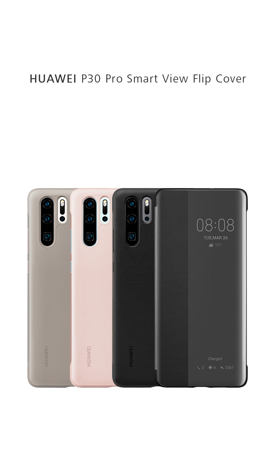 HUAWEI P30 Pro Smart View Flip Cover