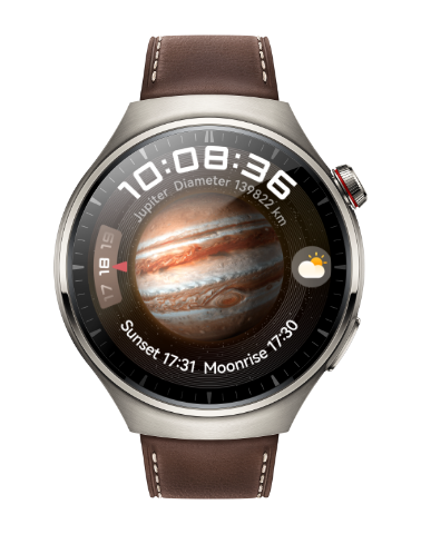 Dark Brown Leather Strap