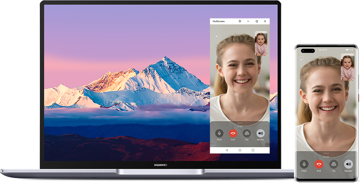 huawei matebook b5 video call