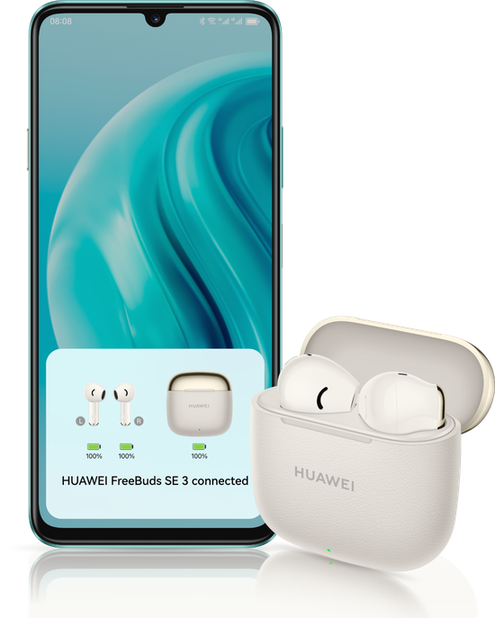 Connecting HUAWEI FreeBuds SE 3 to a phone