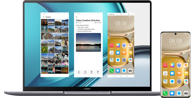 HUAWEI MateBook 14 Multi Windows