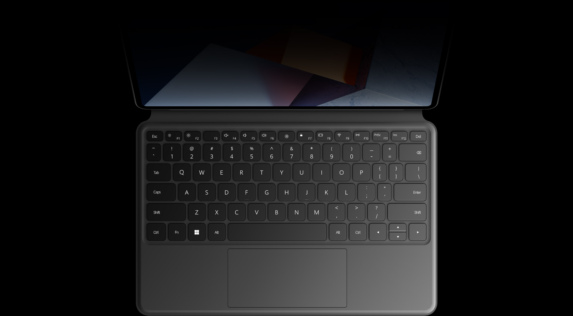 HUAWEI MateBook E-layout