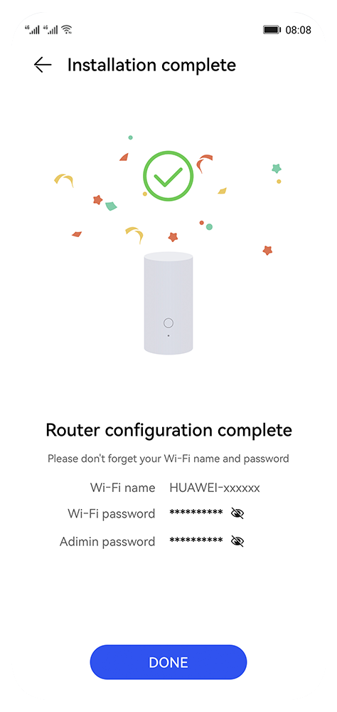 HUAWEI WiFi Mesh 3 Set up