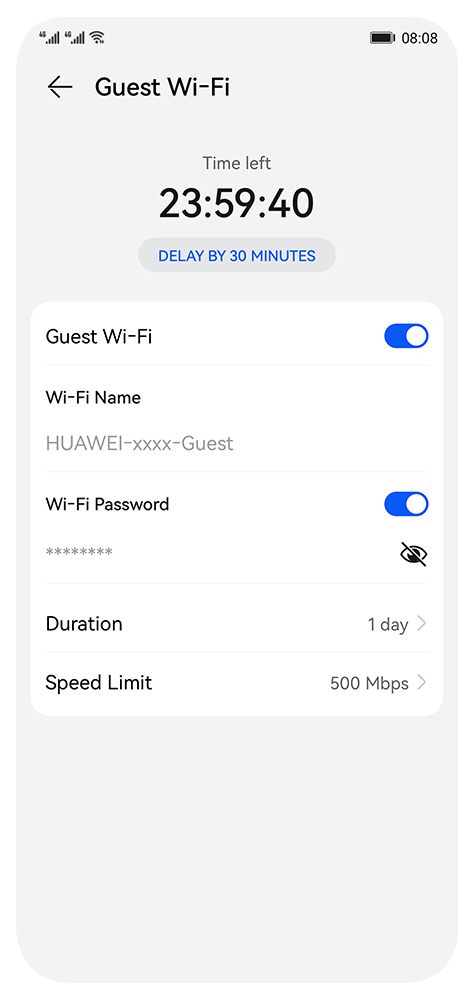 HUAWEI WiFi Mesh 7 Manage Wi-Fi