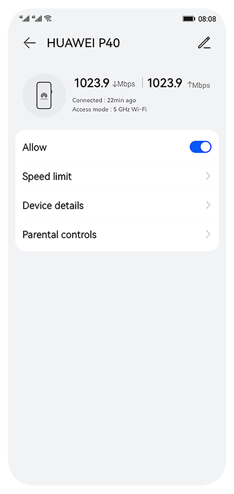 HUAWEI WiFi Mesh 7 Manage Wi-Fi