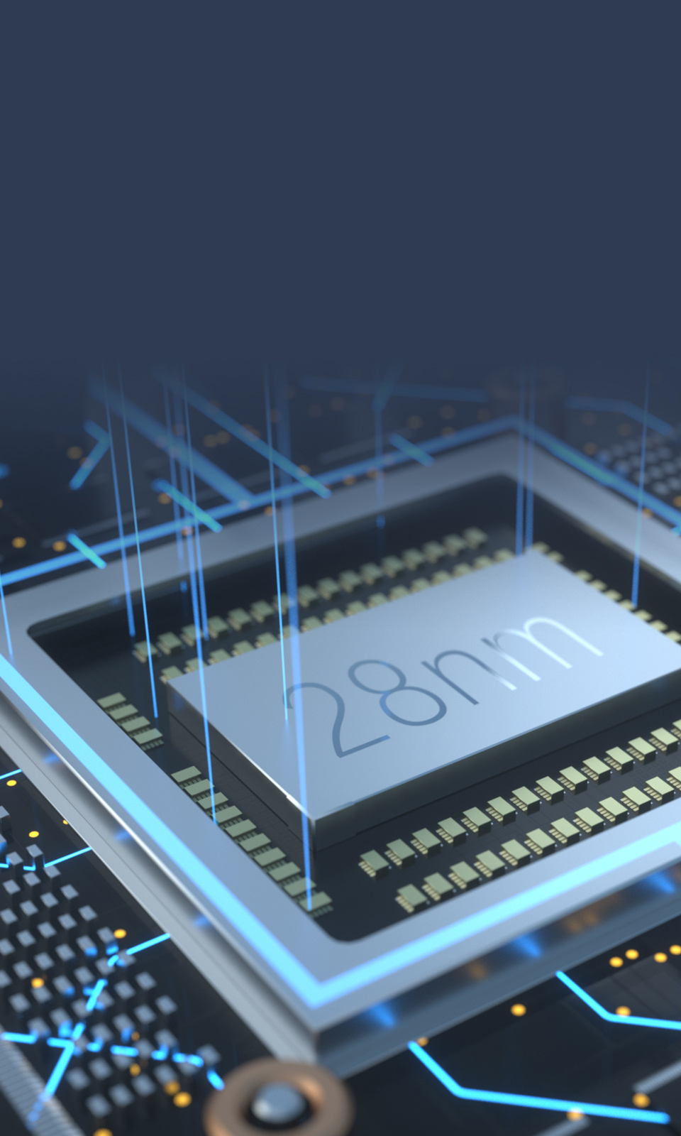 Mais Estável e mais Potente com CPU Dual Core de 800 MHz