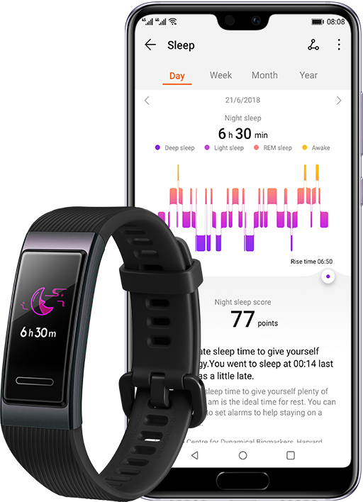 HUAWEI Band 3 Scientific sleep monitoring