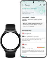 HUAWEI WATCH 4 health glance