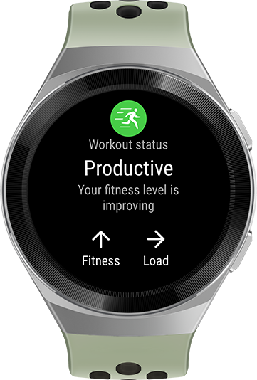 HUAWEI WATCH GT 2e professional workout data status