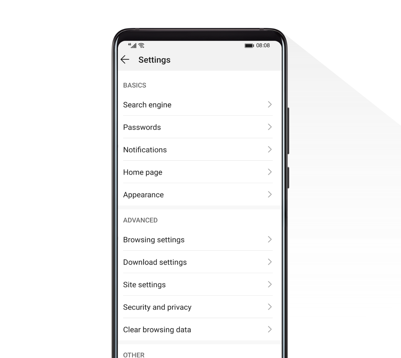 HUAWEI Privacy Browser 1