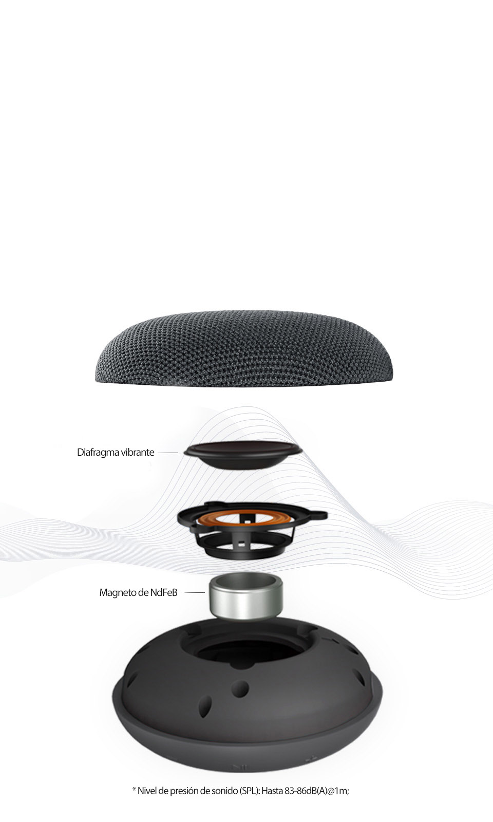 Volumen Alto y Sonido Poderoso