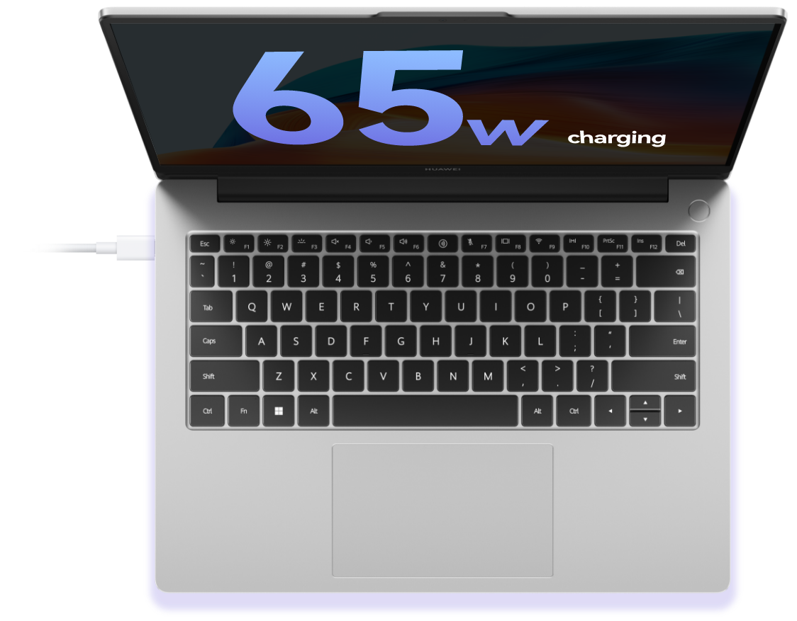 HUAWEI MateBook D 14 2023 Battery And Charging