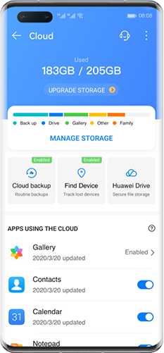 HUAWEI Mobile Cloud phone