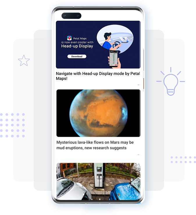 AI-powered newsfeed
