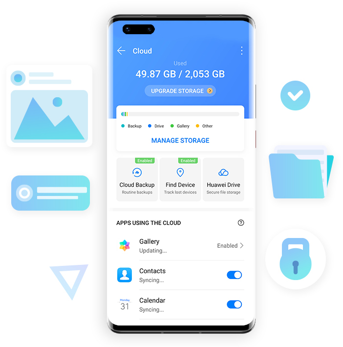 Auto-sync data across devices