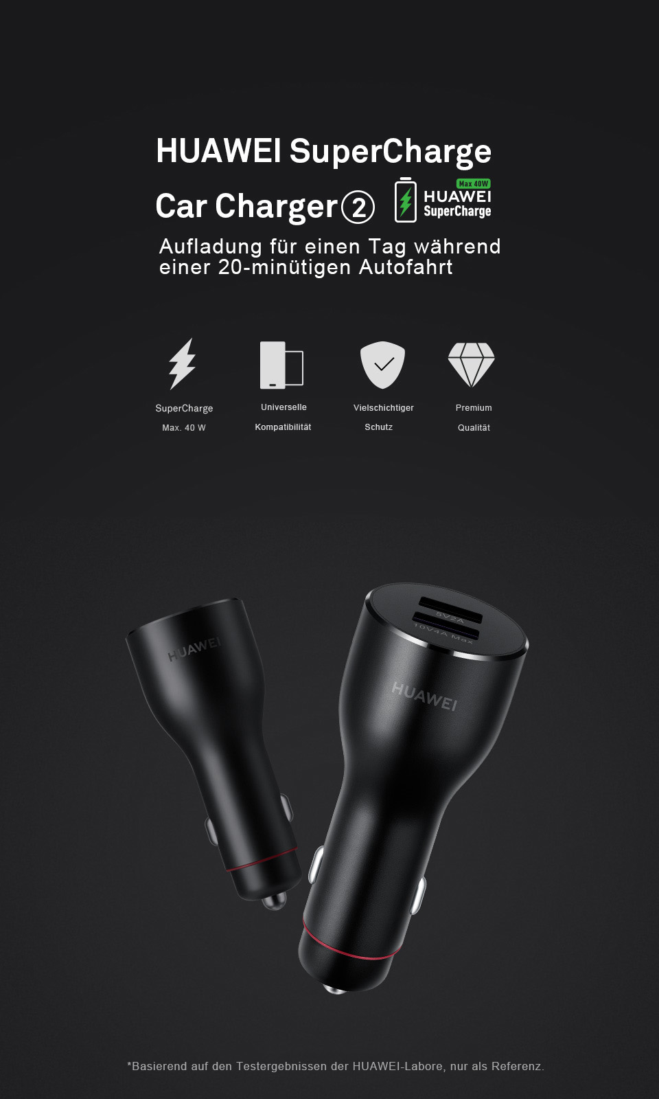 HUAWEI SuperCharge™ Car Charger 2