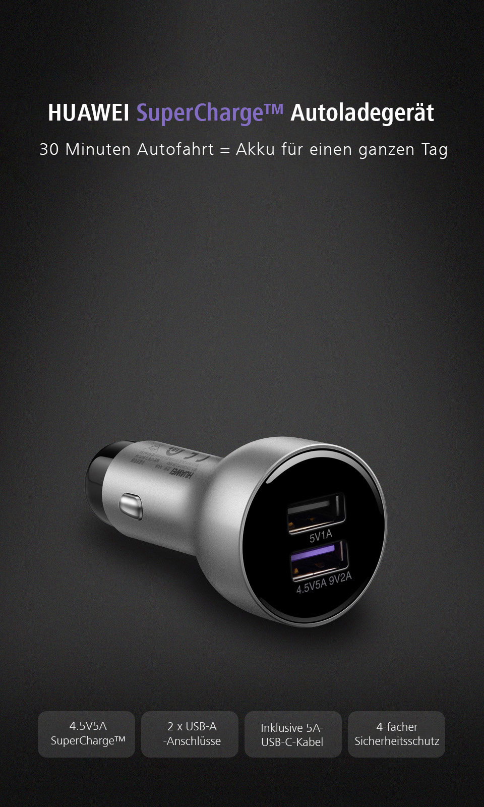 HUAWEI SuperCharge™ Car Charger