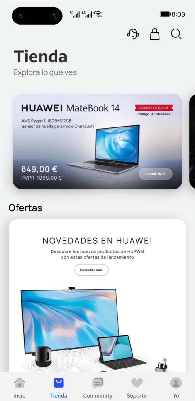 Shop with Huawei